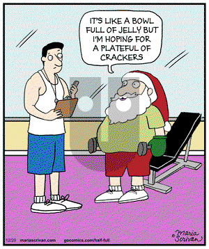 Half Full on Saturday December 20, 2014 Comic Strip