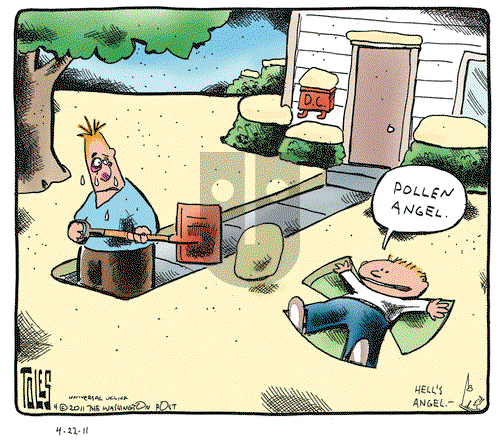 Tom Toles on Friday April 22, 2011 Comic Strip
