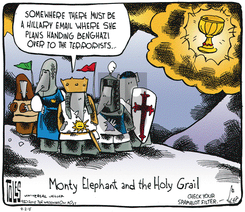Tom Toles on Wednesday September 2, 2015 Comic Strip