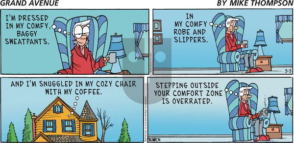 Grand Avenue on Sunday March 3, 2019 Comic Strip