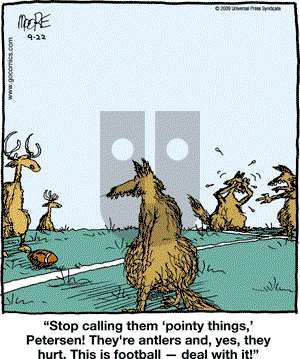 In the Bleachers - Tuesday September 22, 2009 Comic Strip