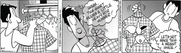 Rose is Rose - Tuesday August 17, 2004 Comic Strip