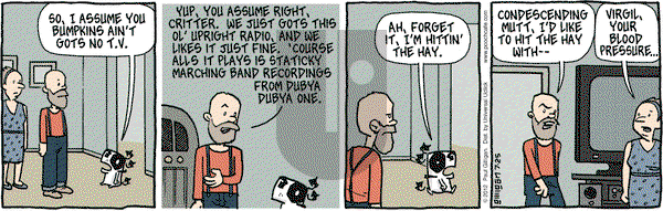 Pooch Cafe - Wednesday July 25, 2012 Comic Strip