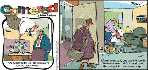 Cornered - Sunday January 9, 2011 Comic Strip