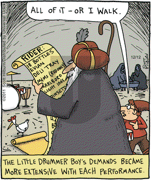 The Argyle Sweater on Monday December 12, 2011 Comic Strip