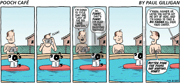 Pooch Cafe on Sunday July 20, 2008 Comic Strip
