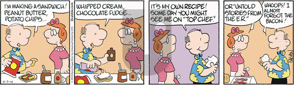 Drabble on Thursday April 3, 2014 Comic Strip