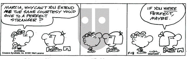 Miss Peach - Saturday November 9, 2024 Comic Strip