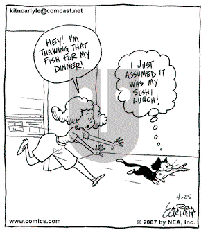Kit 'N' Carlyle on Wednesday April 25, 2007 Comic Strip