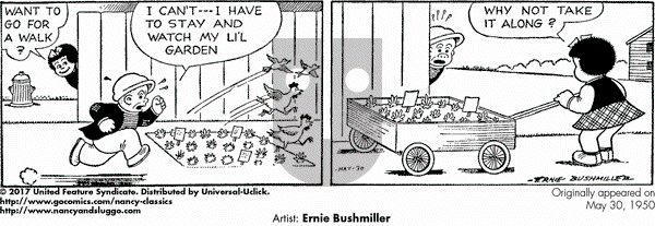 Nancy Classics on Tuesday May 30, 2017 Comic Strip