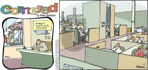 Cornered on Sunday January 22, 2012 Comic Strip