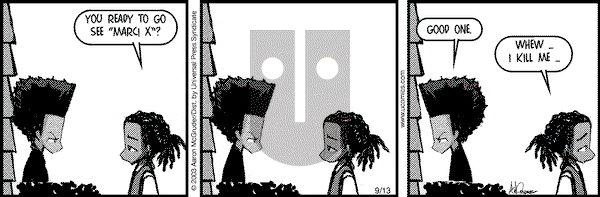 The Boondocks on Saturday April 16, 2011 Comic Strip