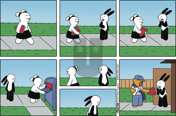 Buni on Monday February 13, 2017 Comic Strip