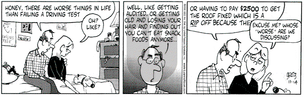 Luann on Tuesday November 14, 2000 Comic Strip