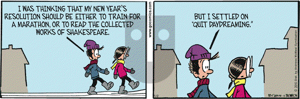 Grand Avenue on Thursday January 2, 2020 Comic Strip