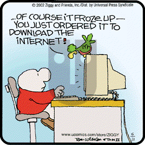 Ziggy - Saturday May 11, 2002 Comic Strip