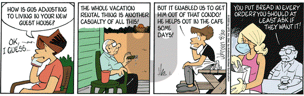 Arlo and Janis on Thursday April 30, 2020 Comic Strip