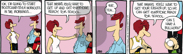 The Buckets on Saturday September 27, 2014 Comic Strip