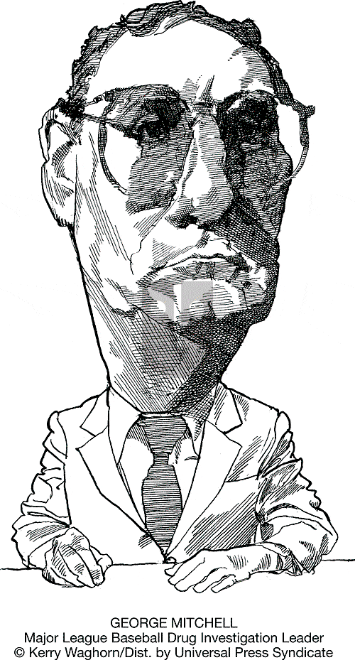 Faces in the News by Kerry Waghorn on Saturday April 1, 2006 Comic Strip
