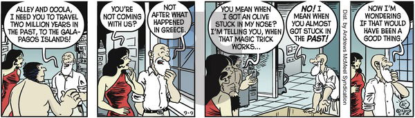 Alley Oop on Monday September 9, 2019 Comic Strip