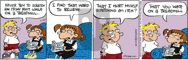 Soup to Nutz - Old on Saturday November 20, 2010 Comic Strip
