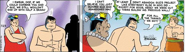 Alley Oop on Friday July 23, 2010 Comic Strip