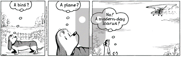 Fred Basset on Monday October 4, 2004 Comic Strip