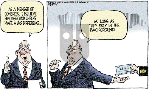 Robert Ariail on Tuesday April 2, 2013 Comic Strip