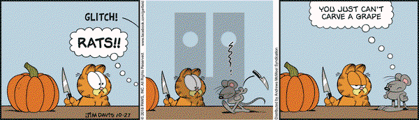 Garfield on Saturday October 27, 2018 Comic Strip