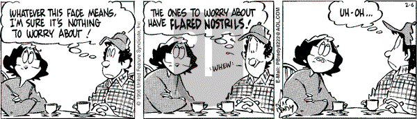 Rose is Rose on Tuesday February 6, 1996 Comic Strip