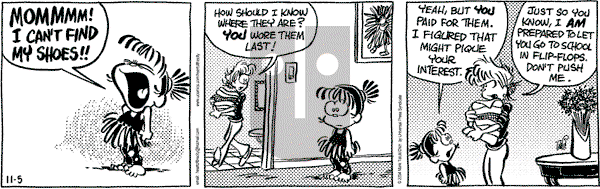 Heart of the City on Monday November 8, 2004 Comic Strip