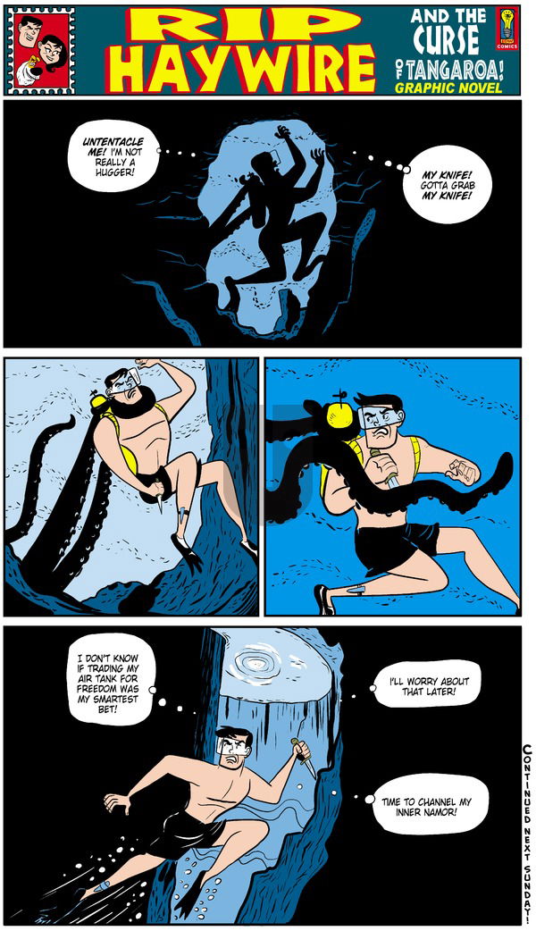 Rip Haywire on Sunday September 7, 2014 Comic Strip