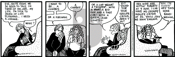 Clear Blue Water on Wednesday May 12, 2004 Comic Strip