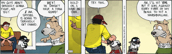 Get Fuzzy on Sunday July 8, 2007 Comic Strip
