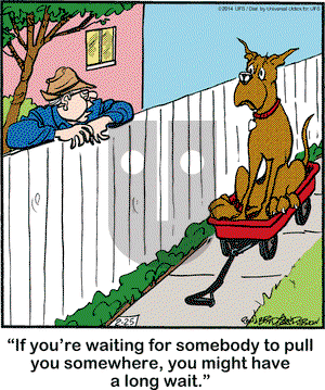 Marmaduke on Tuesday February 25, 2014 Comic Strip