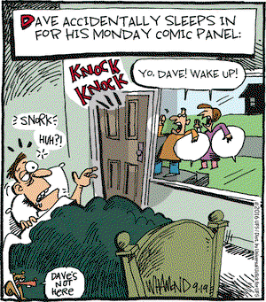 Reality Check on Monday September 19, 2016 Comic Strip