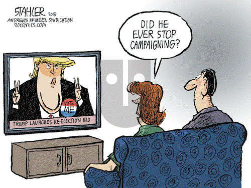 Jeff Stahler on Wednesday June 19, 2019 Comic Strip