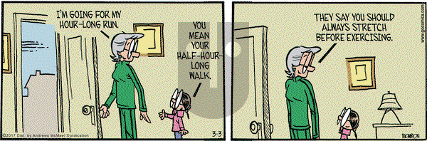 Grand Avenue on Friday March 3, 2017 Comic Strip