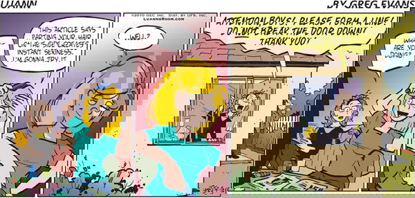 Luann on Sunday April 18, 2010 Comic Strip