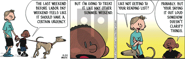 Frazz on Saturday August 24, 2019 Comic Strip