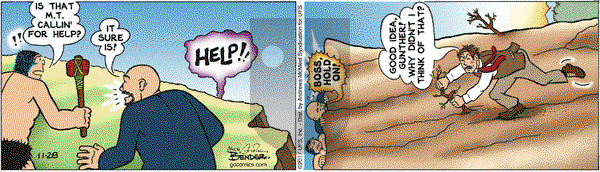 Alley Oop on Tuesday November 28, 2017 Comic Strip