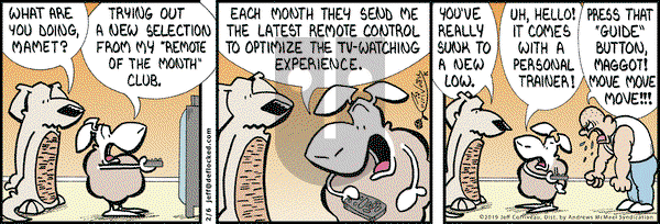 DeFlocked on Wednesday February 6, 2019 Comic Strip