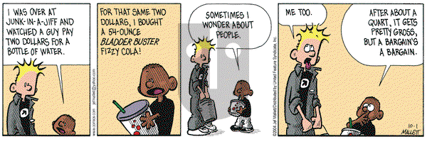 Frazz on Friday October 1, 2004 Comic Strip