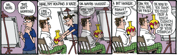 Monty on Friday April 15, 2016 Comic Strip