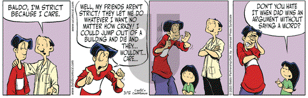 Baldo on Saturday March 12, 2005 Comic Strip