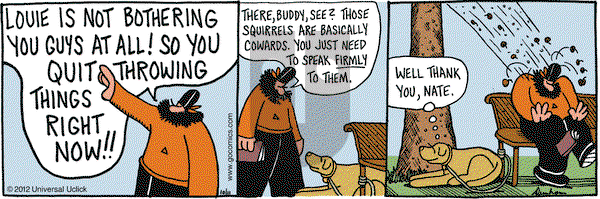 Overboard on Thursday October 11, 2012 Comic Strip