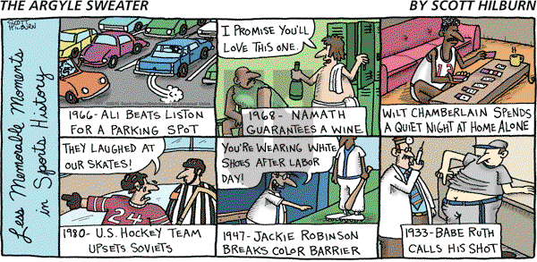 The Argyle Sweater on Sunday November 7, 2010 Comic Strip