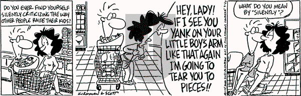 Baby Blues on Wednesday September 27, 1995 Comic Strip