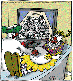 The Argyle Sweater on Monday August 5, 2019 Comic Strip