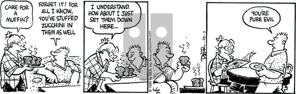 Betty on Wednesday October 7, 1998 Comic Strip
